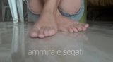 Italian girlfriend feet snapshot 2