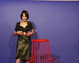 Simona的第一个色情表演是一个黑发妓女为了你的快乐而抚摸自己 snapshot 12