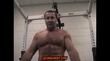 Older Muscleman Daddy Flexing Gym snapshot 7