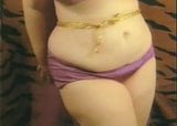 Vintage BBW Harem Girl Stripping snapshot 3