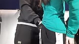 Our hot lesbian sex with a random stranger in a train compartment - Lesbian-illusion snapshot 5