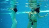 Diana Rius and Sheril Blossom hot lesbians underwater snapshot 8