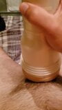 Masterbate anal fleshlight cum condom big fat head cock toy snapshot 10