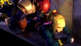 Samus montre au capitaine Falcon ses mouvements snapshot 4