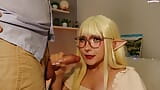 Elf Princess Zelda เย็ดคอสุดลึกและเย็ดควยใหญ่ของพระผู้ช่วยให้รอด - Story Porn snapshot 5