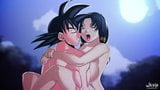 Goku x videl - ภาพเคลื่อนไหวของ washa snapshot 5