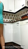 My boss wants me to clean the kitchen without panties until I cum and piss with pleasure snapshot 3