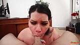 La sexpert cubana Angelina Castro ti aiuta a venire con un pompino! snapshot 12