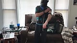 Jun 24 2023 - Schachteln meine blauen Bronco & Magnus harness, und Pup Strappys erste bork haha snapshot 8