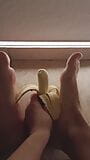 Feet and Banana Good Play Cock snapshot 2