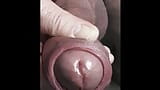 Unfolding Big Head Foreskin Play Stretch-out with view deep of 5cm 2" Head inside  4K snapshot 4