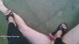 Mistress Fatalia-SECRET OUTDOOR COCK AND BALLS TRAMPLING snapshot 13