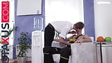 Staxus: Brad Fitt é fodido e fodido por um macaco-graxa com tesão! HD snapshot 6