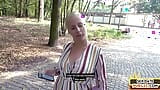 Public amateur MILF fucked outdoor after casting by sex date snapshot 1