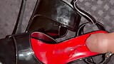 Cum on Pleaser Heels snapshot 11