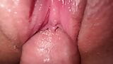 Extreme Close up Fuck stepsister's teen creamy pussy snapshot 17