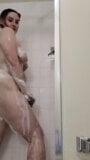 Pawg takes hot wet soapy shower snapshot 8