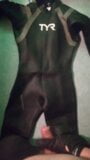 Cum on my Tyr wetsuit snapshot 2