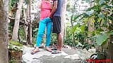 Village Girlfriend Sex With Her Boyfriend in Red T-shart in Outdoor ( Official Video By Villagesex91) snapshot 7