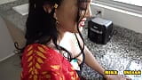 Ragazza indiana con grandi tette e culo grosso in saree scopata da harami devar snapshot 4