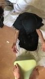 Hijab girl golden shower piss snapshot 6