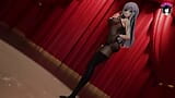 Schooltiener met grote kont danst in sexy panty - toont poesje (3d hentai) snapshot 3