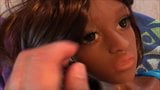 My black doll jizzed snapshot 3