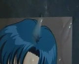 Pancutan mani di muka Sailor Mercury snapshot 5