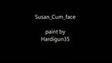 Susan cum face... thick Sperm tribute snapshot 1