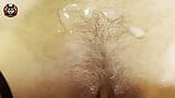 Closeup of MILF’s trimmed pussy nailed. Cumshot on bush snapshot 20