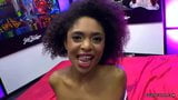 Cums in mouth and facials on ebony luna corazon snapshot 1