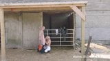 MARISKAX Tiny blonde Lisa Ly fucks the stable guy snapshot 9