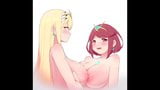 Pyra and Mythra Hot Porn snapshot 5