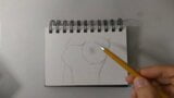 How to draw boobs easy pencil art ( step sister's boobs) snapshot 6