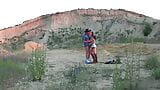 Cowboy sex on the hill background snapshot 5