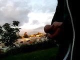 Big Cock Masturbation Outside snapshot 2