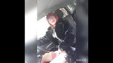 Sissy Sophie plays with her clit while driving snapshot 10