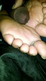 I busted hard on my friend feet snapshot 8