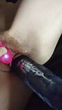 Tight pussy gets fucked with long vibrator snapshot 8