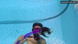 Lana Tanga shows underwater orgasms to you snapshot 2