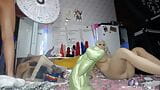 siswet 肛交少女用巨大的玩具，填满我的洞是我喜欢的 snapshot 2