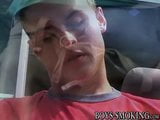 Young chain smoker Jeremiah Johnson and his buddies jerk off snapshot 7