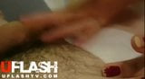 Huge cumshot during brazilian wax snapshot 2