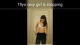  Incredible girl stripping snapshot 2