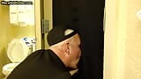 Homemade gaydaddy sucks gloryhole dick 4 cum in mouth snapshot 16