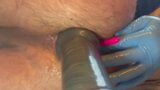 Young bisexual GAPING Bombshell B10 Warhead, HUGE dildo destroys asshole, gaping creamy vibrator snapshot 8