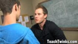 Teacher Tyler Andrews anal plows twink student Adrian Layton snapshot 9