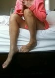 Splendid mature feet with magnificent bunions and toes snapshot 2