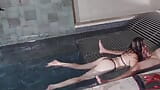 J’ai filmé en secret ma demi-sœur en train de baiser un ami dans la piscine snapshot 4