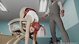 Indi and her master's special room - a caning short animation snapshot 4